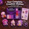 Tiny Glowing Fantasy Spirits DIY Bead Kit Handmade 3D Bead Pet Keychain Making Kit  For Beginners