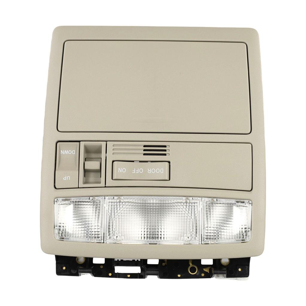 1x Beige Car Roof Reading Light(With Sunroof Switch) For Toyota For-Camry Land-Cruiser For-Aurion 2007-2011 ABS Signal Lamp