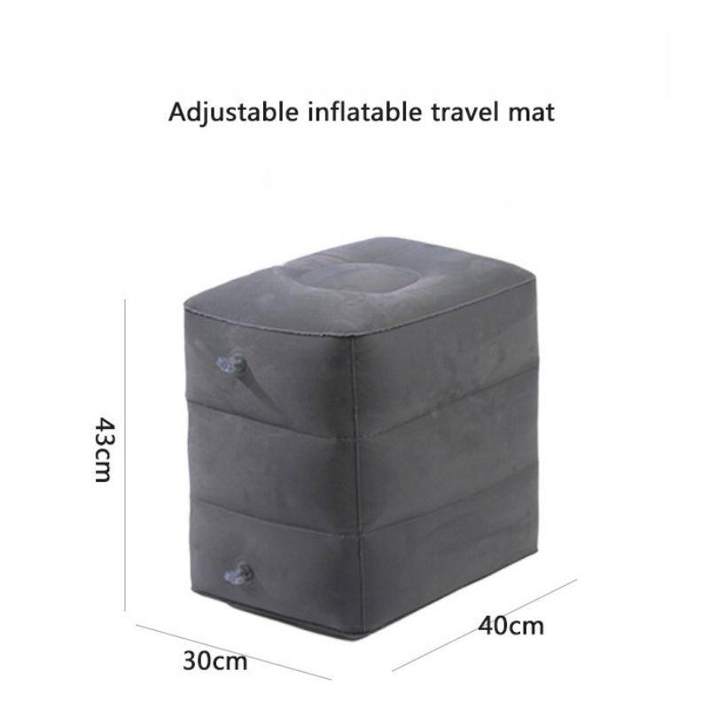 Flight Sleeping Footrest Rest Pillow On Airplane Car Bus Adjustable Kids Inflatable Travel Sleep Resting Pillows WJ529