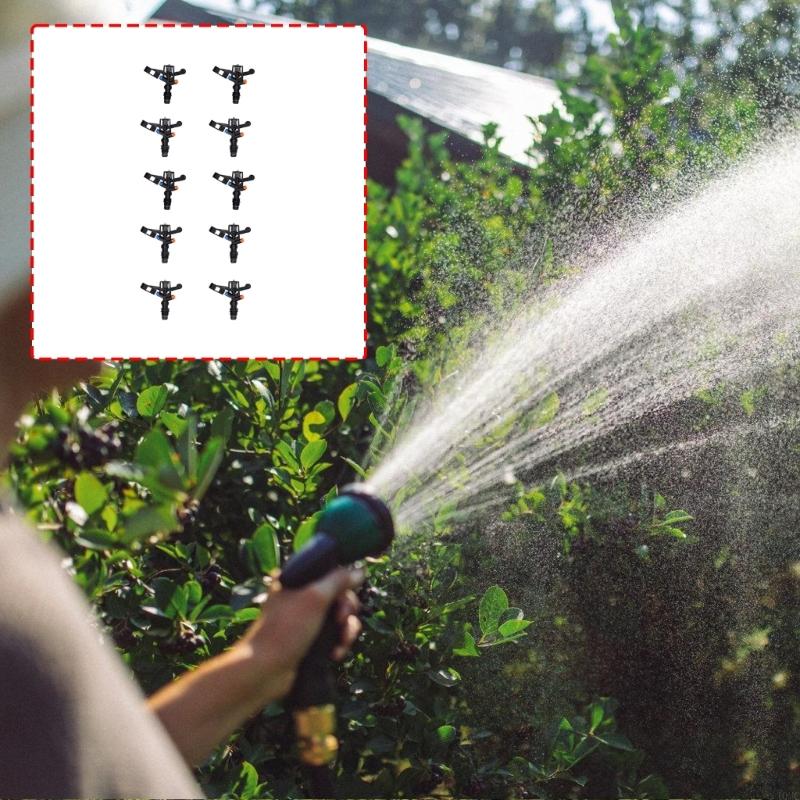 

26ft Extent 360 Whirling Sprinkler Permanent Plastic Double Nozzle Irrigation Structure J0MC China Mainland