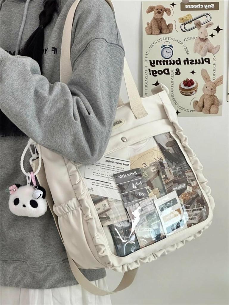 Oshikatsu Oshi Oshikatsu Ita Korean Style [R.Queen] Bag, Bag, Bag, Bag, (White)