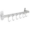 Wall Mounted Storage Shelves Pot Lid Rack Utensil Hanger Hook Kitchen Gadgets AccessoriesDual Rods