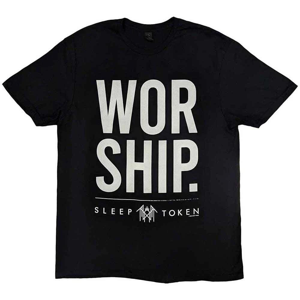 Sleep Token Worship T-Shirt Black New M