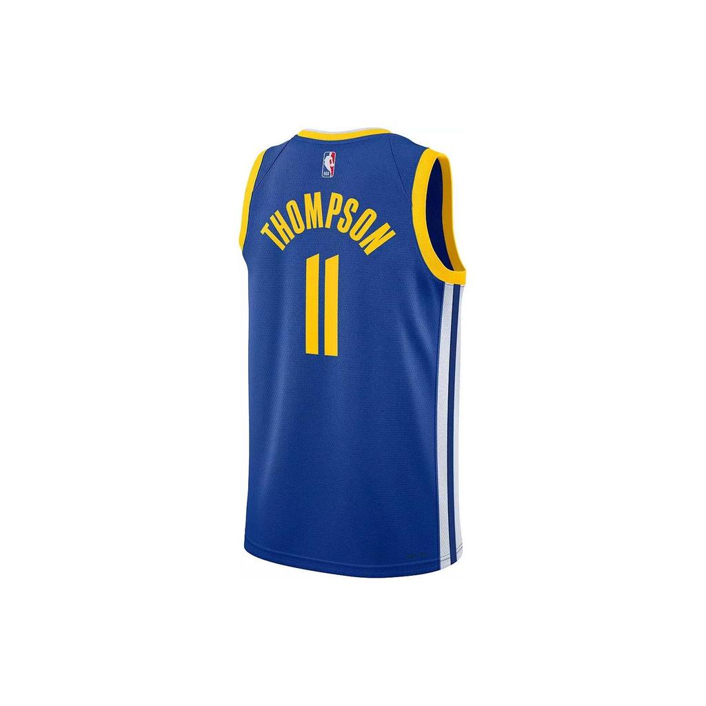 Nike NBA Team Logo Sleeveless Jersey, Fan Edition 2022-2023, Thompson No. 11 Vest Unisex Tops Blue DN2005-402