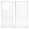 For Xiaomi Redmi Note 14 4G (164.84mm) Case TPU Frame Clear Acrylic Back Phone Cover with PET Film