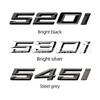 BMW 5 Series Tailgate Displacement Sticker for 530Li, 540e, 528d, 535d Models