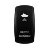 Laser-Engravable Rocker Switch Cap (No Body) - Switch Actuator Cover Replacement for 12V 24V Car Boat ATV Carling ARB Narva