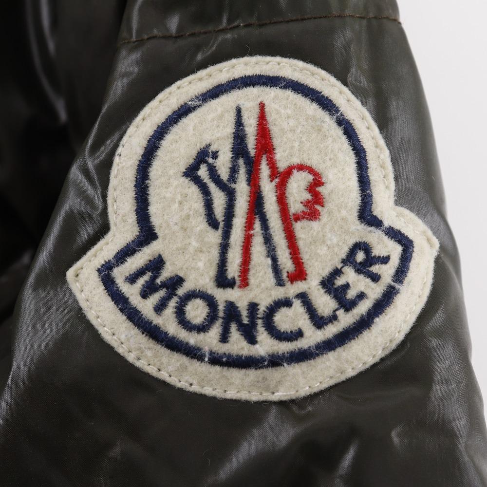 Moncler TIVOLI Daunenjacke 45311 Braun Nylon Damen Gebraucht