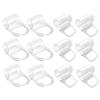 Pince pour stores de fenêtre Accessoires de store pour la maison Utilisation longue durée Clips de tirage pour stores enrouleurs Ajustement sûr Conception à clipser
