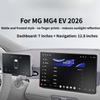 Für MG MG4 EV 2026 Mattes Gehärtetes Glas LCD-Navigation 12,8 Zoll Media-Touch-Display Bildschirm Schutzfolie Auto Zubehör