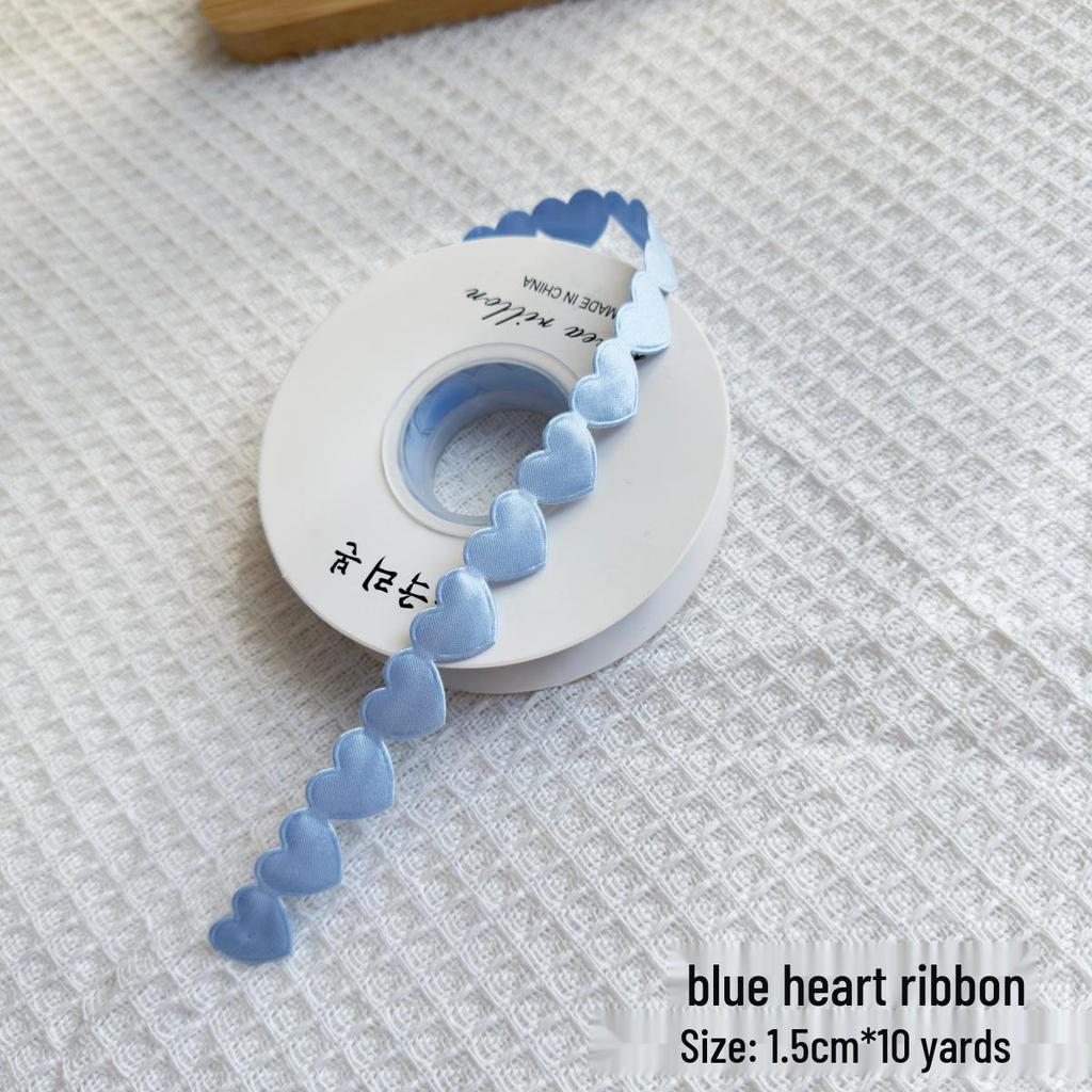 Valentine's Day Heart-to-Heart Satin Floral Ribbon Bow Cake Box Tie