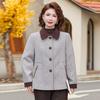 Autumn and Winter New Temperament Top Short Thickened Fragrant Woolen Coat Autumn and Winter
