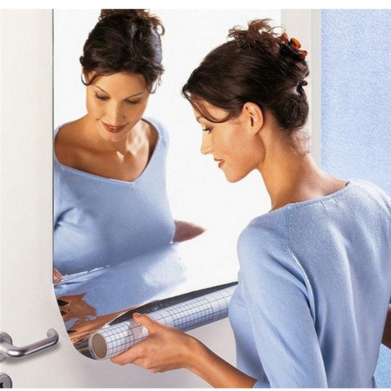 Mirror Reflective Stickers Wall Sticker Selfadhesive Wall Stickers For Bedroom