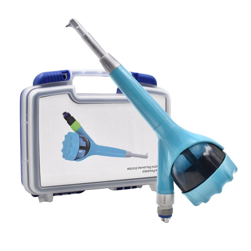 360° rozpylanie wody dentystyczny piaskarka Air flow Prophy do czyszczenia zębów końcówka z wodoodpornym systemem polerowania z odsysaniem pary