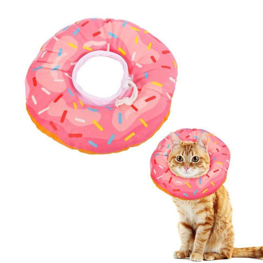 Anti-Bite Cat Recovery Collar Comfortable Pet Protective Cone  Wound Healing