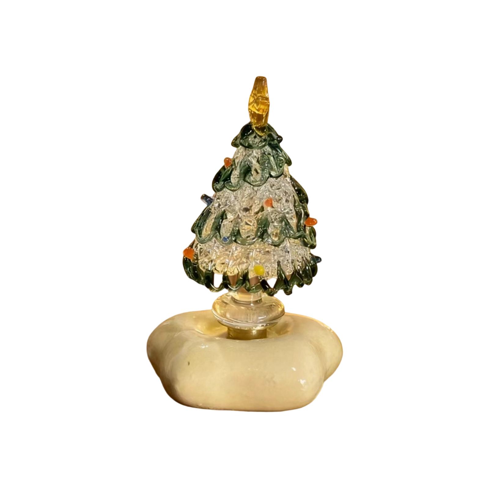 

Spinning Christmas Tree Ornament, Spinning Christmas Gift, Dreamy Glass Ornament One Size