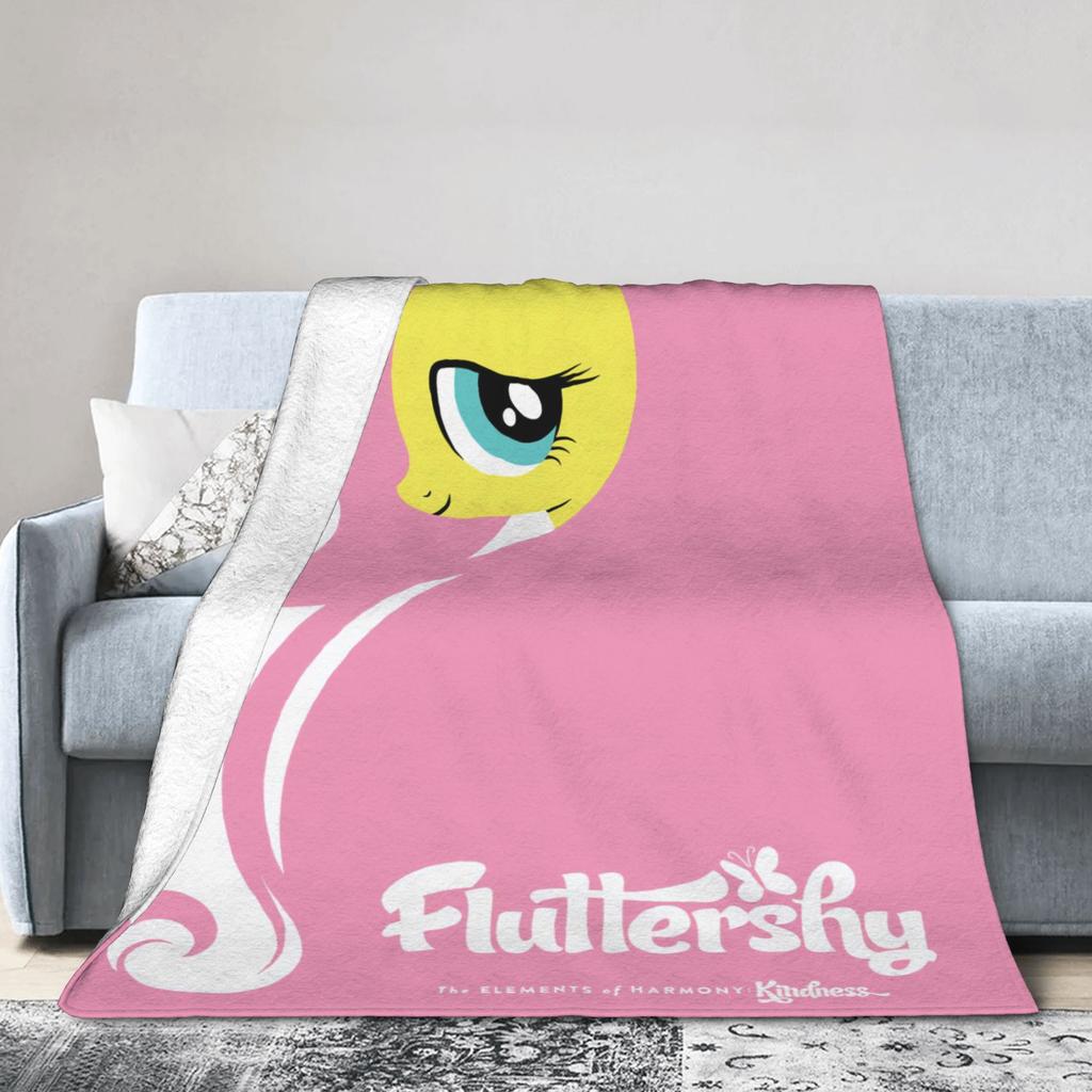 My Little Pony Friendship Is Magic Soft Warm Blanket  Kids Adult Plush Throw Blanket Pattern Home Decor Flannel Sofa Bed Cover