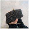 Modische Damen Glänzende Strass Dinner Tasche Kann mit Kleid Abendtasche Mode Temperament Elegante Clutch Tasche kombiniert werden