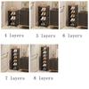 Fashion Wall Corner Shoes Shelf Adjustable Shoe Cabinet Multiple Layers Shoe Rack  Living Room
