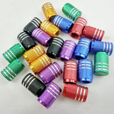 Nuovo 4 pezzi in alluminio per auto, moto, pneumatici, valvola dell'aria, porta del cerchione, copertura antipolvere, buone vendite