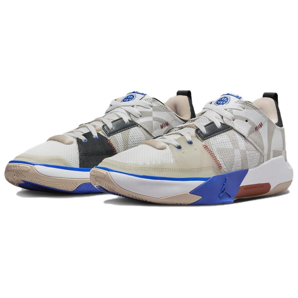 Jordan One Take 5 Quai 54 PF Lightweight Comfortable Shock Absorption Durable Low Top Air Cushion Basketball Shoes Men Sneaker Beige HF0017-100