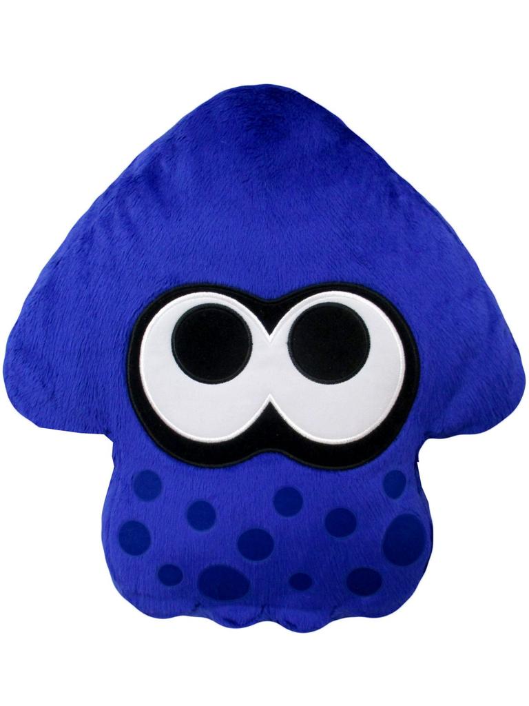 Splatoon2 Cushion Squid Plush Toy Height 35cm (Bright Blue)