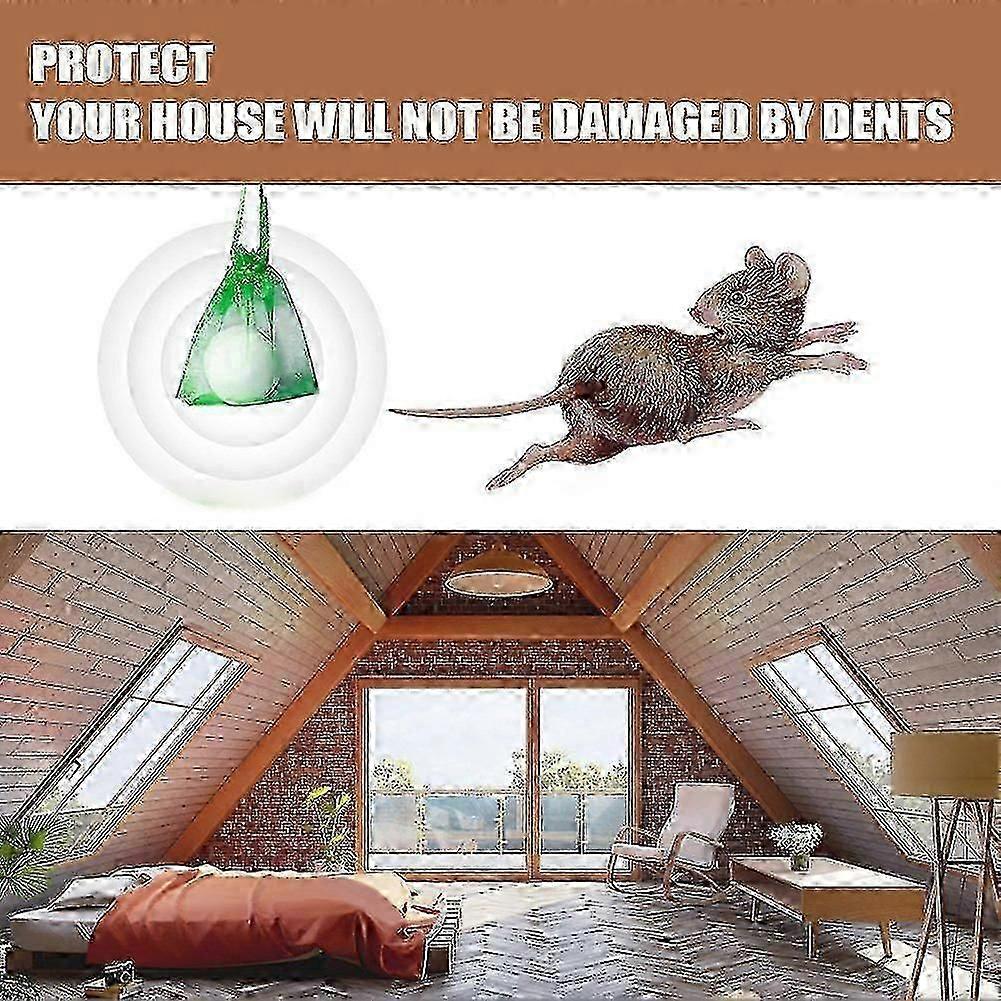 60x Peppermint To Repel Mice Natural Mouse Repellent Ball Natural Peppermint Oil Mouse And Rats Repellent Rodent Repellent With Bag_lucky_b