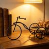 Fresh Color Candle Holder Creative Bicycle Holder, Iron Art Compact Candlestick, Aromatherapy Scented Stick Display for Bathroom Sink Bedroom Bedside