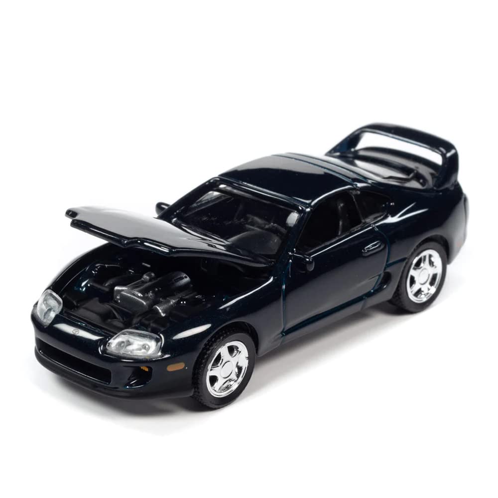 Auto World Scale Premium Release 2022 Release 2 1996 Toyota Supra Sapphire 164 (Royal Pearl)