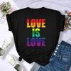 Summer New Fashion Graphic Print Lgbt T Shirts Women Funny Tshirts Casual Short Sleeves Tops Tees Female Unsiex Clothes