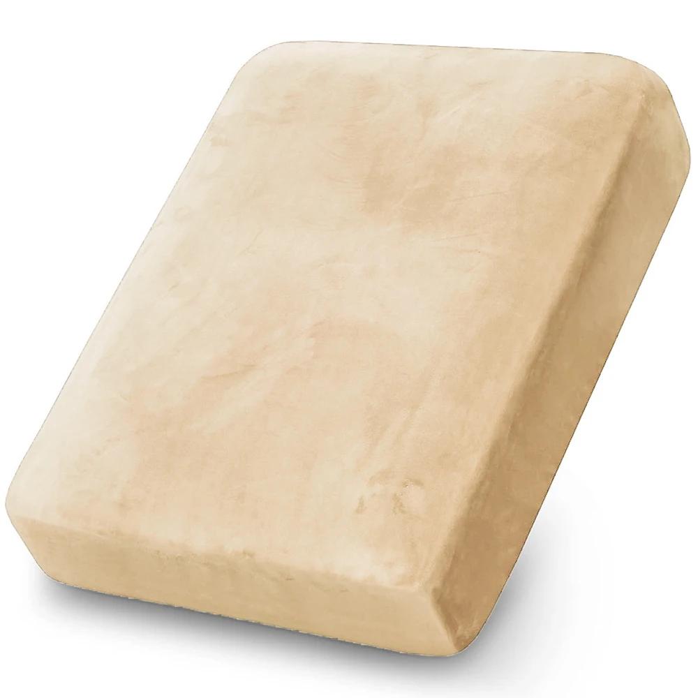 Velvet Sofa Cushion Covers For Living Room Plush Sofa Seat Cover Soft Stretch Sofas Couch Slipcover Furniture Protector