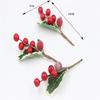 Snowflake Jute Rope & Red Berry Christmas Bouquet DIY Wreath Accessories