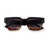 Fashion Retro Tortoiseshell Square Sunglasses Women Men Brand Designer Vintage Chunky Sun Glasses Lentes  Mujer S195