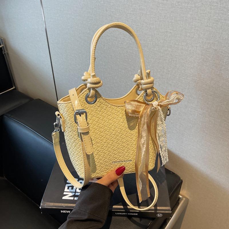 

Высококлассная модная портативная сумка-ведро женская новая универсальная простая сумка-мессенджер трендовая однотонная сумка через плечо