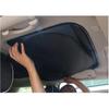 2Pcs Foldable Sunroof Shade Sunshade Heat Isolate Fit For Mini Cooper, Clubman & Countryman R56 All Years Black