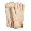 Knitted Gloves Women's Warm and Cold Proof Outdoor Cycling Double Layer Plus Velvet Thickened Touch Screen Winter Gloves