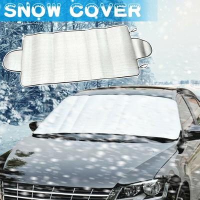 Auto Außen Dekor Universal Doppel Ohren Auto Windschutzscheibe Schnee Frost Block Sonnenschutz Abdeckung Schutz Auto Teile
