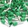 100 Pieces Of 6Mm² Insulated Green Single Cable Lugs