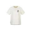 Timberland Outdoor Casual Breathable Printed Short Sleeve T-Shirt Unisex Tops Vintage-White A66D7-CM9