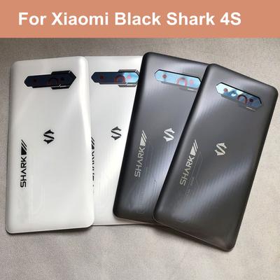 Pro Xiaomi Black Shark 4S Dvířka krytu baterie Pro Black Shark 4 S BlackShark 4S Zpět +3M