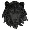 Nordic Style Resin Animal Head Wall Décor: Wolf & Lion