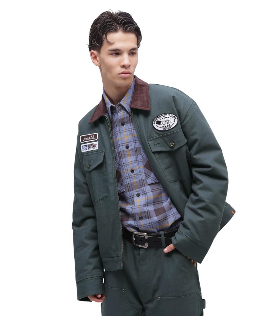 UNIVERSAL OVERALL WORK JACKET Universal Overalls 2XL 115 Blue Gray [Avirex] Men's 783-4252201