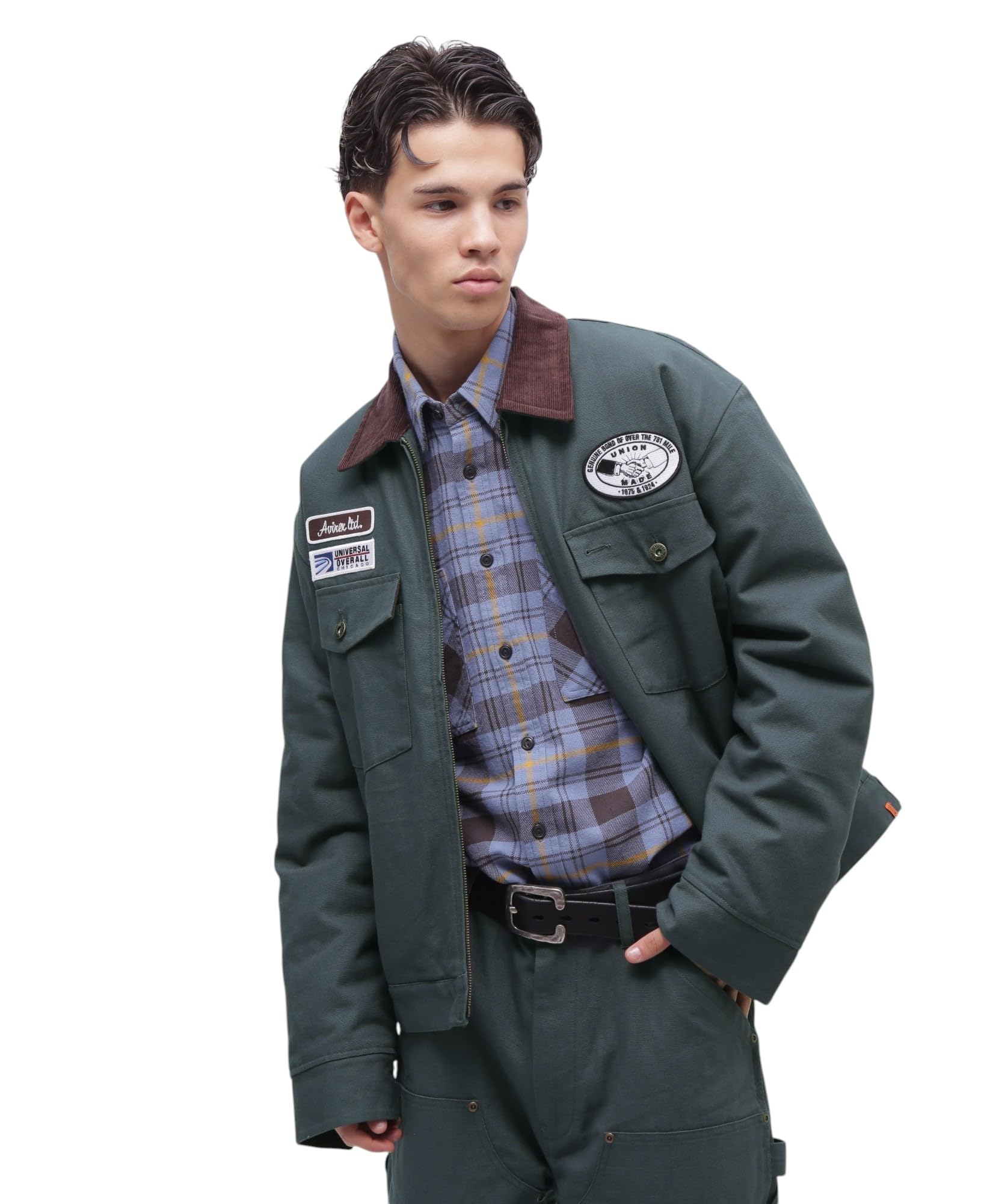 

UNIVERSAL OVERALL WORK JACKET Universal Overalls XL 115 Blue Gray [Avirex] Men s 783-4252201