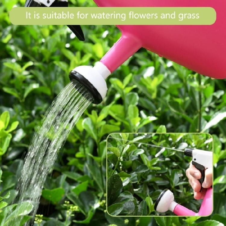 2 In 1 Adjustable 1L Plastic Watering Can For Indoor Garden Pressure Sprays Plant Watering Can Gardening Supplies