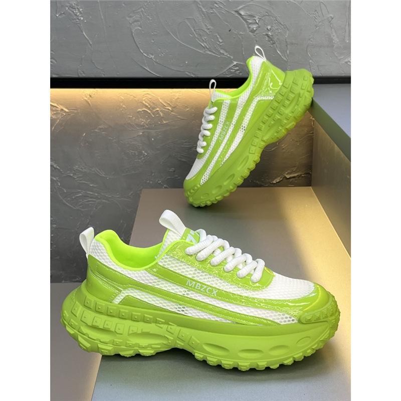 Summer new breathable mesh shoes casual platform dad shoes mbz