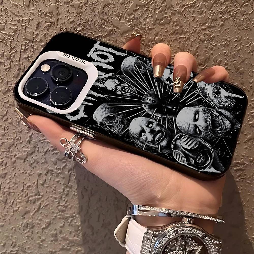 Band Cool-S-SlipknotS-S Phone Cases For IPhone 17 16 15 14 13 12 11 Plus Pro Max Pro Color Matte Cover