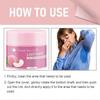Peach-Scented Deodorant Cream for Underarms & Sensitive Areas, Moisturizing & pH Balanced FormulaOdor ControlMild & Lasting