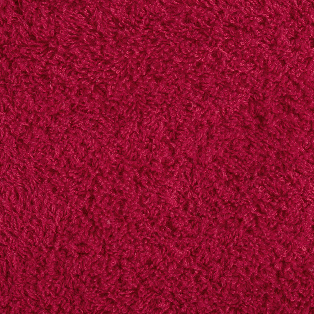 Premium Bath Towels SOLUND 4 pcs Red 100 x 150 cm 600 g m²