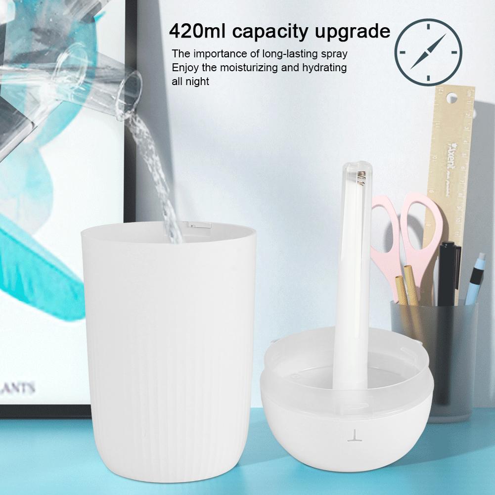 420ml Household Humidifier Portable USB Mist Diffuser Atomizer Mist Purifier