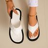 Platform Slippers Women Casual Summer Fashion Shoes Women Non-slip Increase Home Slippers Lightweight Sandals Slides Women